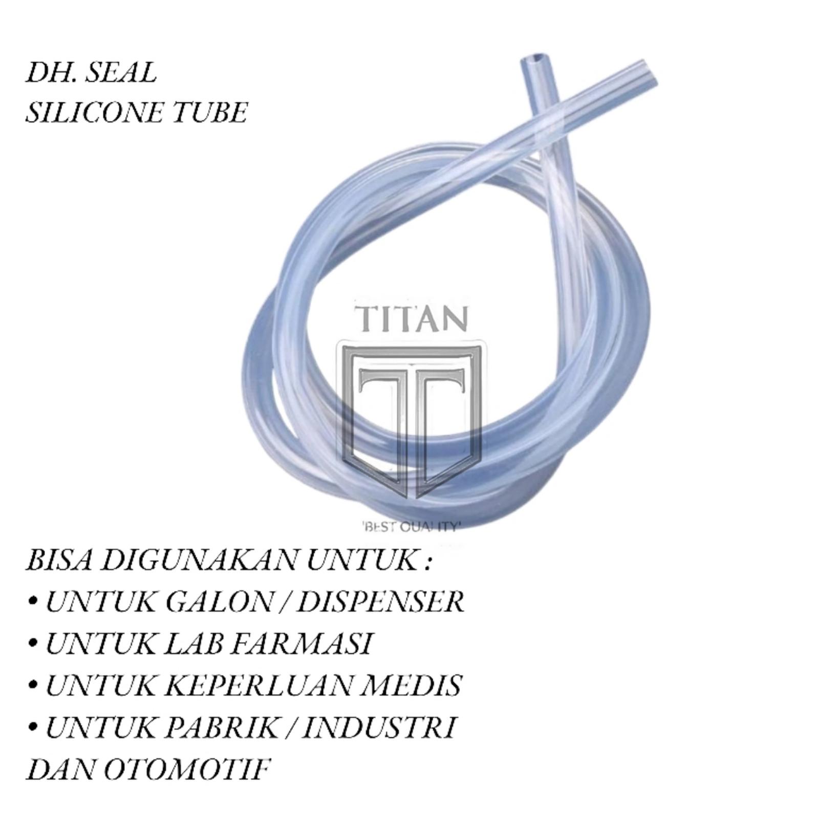 (2meter) Selang silikon 12mm x 16mm Selang silicone food grade tahan panas silicone tube