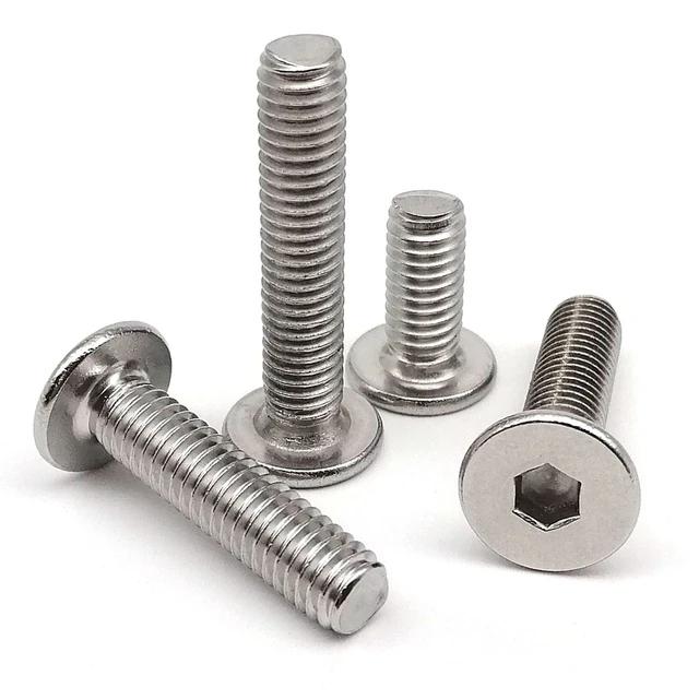 (1pcs) SS304 Baut Ultra Thin M2x20