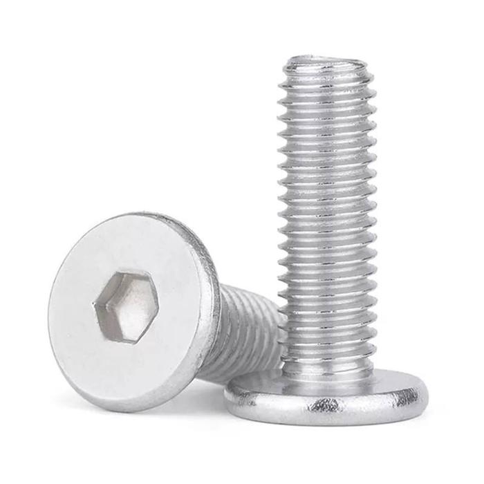 (1pcs) SS304 Baut Ultra Thin M6x18
