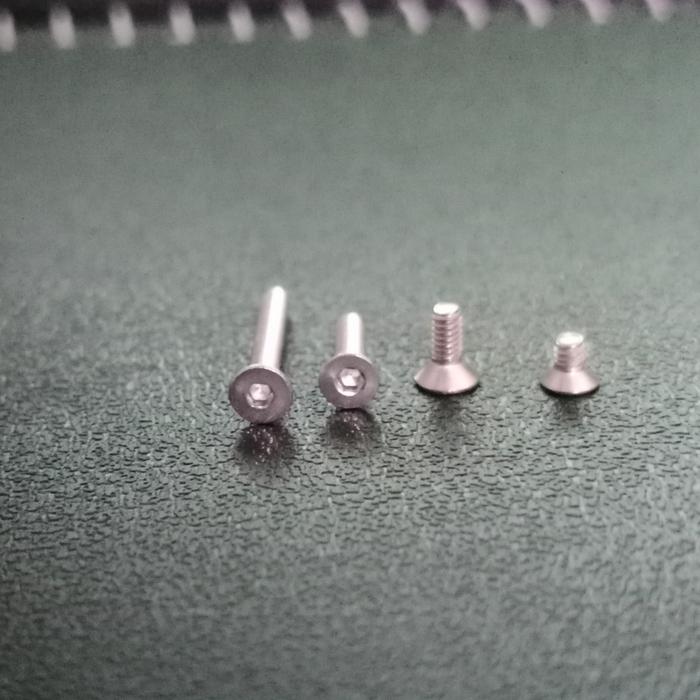 (1pcs) SS304 Baut Verseng L M3x12