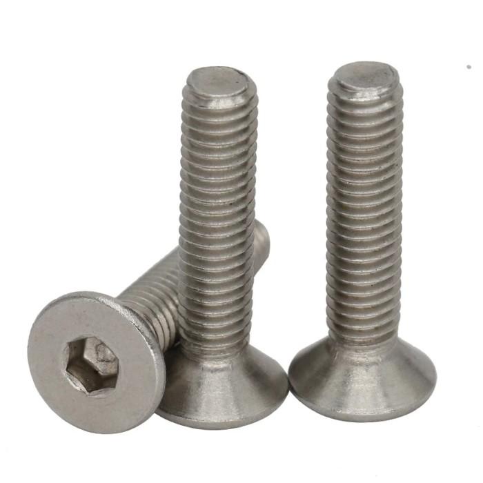 (1pcs) SS304 Baut Verseng L M6x30