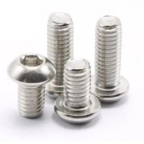 (1pcs) SS304 Baut Button L M4x50
