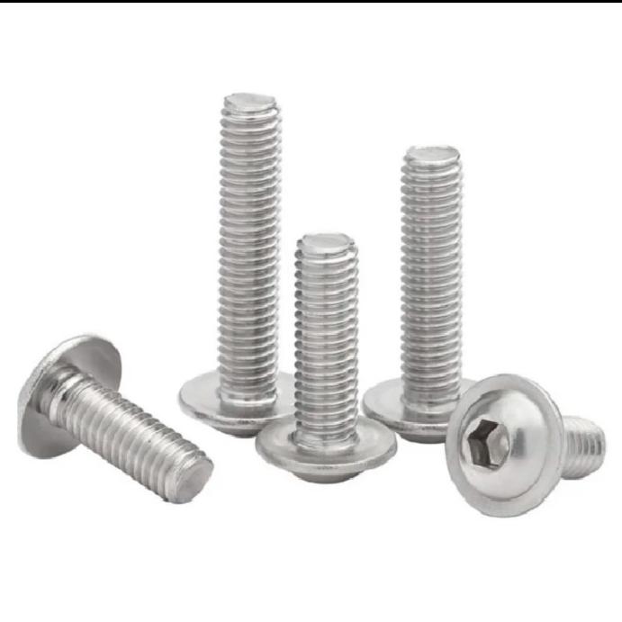 (1pcs) SS304 Baut Button Washer M6x20