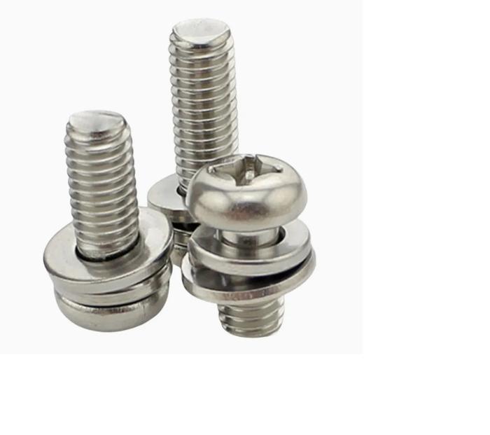 (1pcs) SS304 Baut JP Kombinasi M4x45