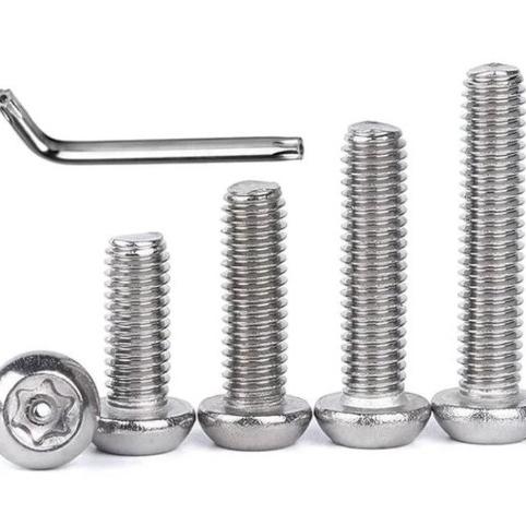 (1pcs) SS304 Baut Button Torq M10x30