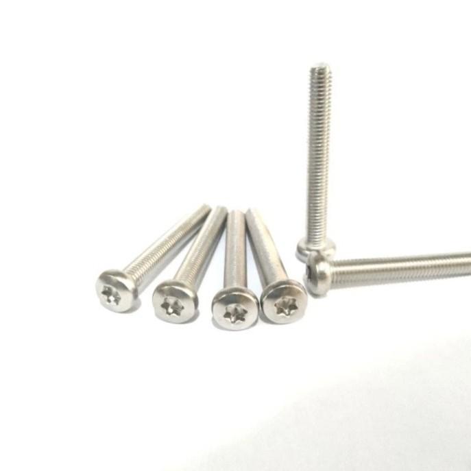 (1pcs) SS304 Baut Button Torq W/O M4x5
