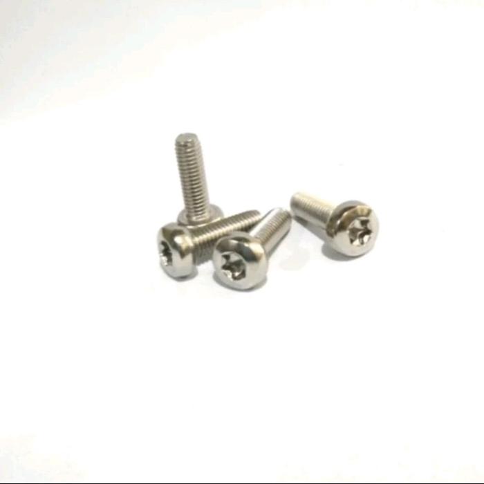 (1pcs) SS304 Baut Button Torq W/O M3x10