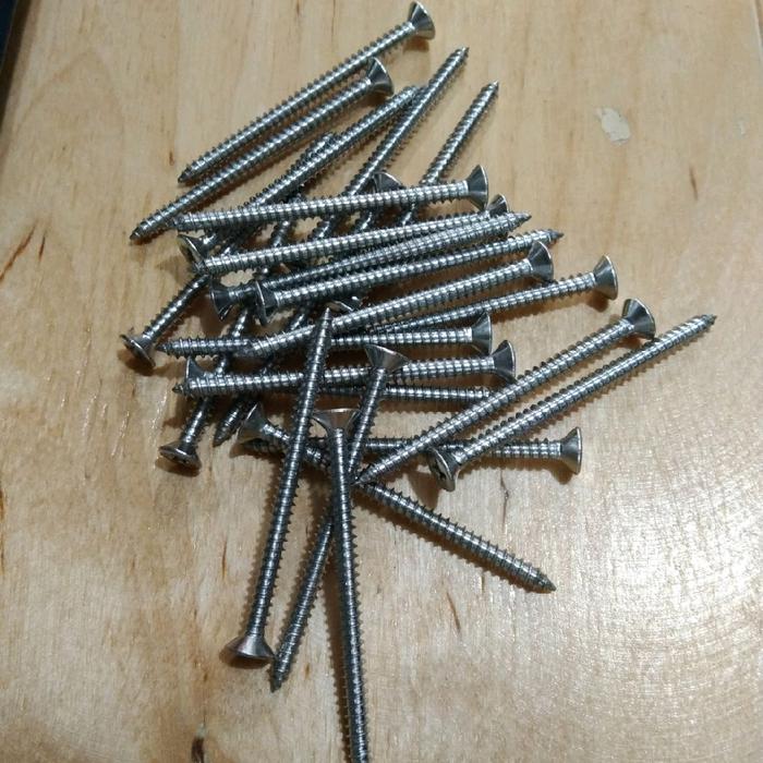 (1pcs) Stainless Steel 304 Sekrup FH Tapping Screw ST3.9x16