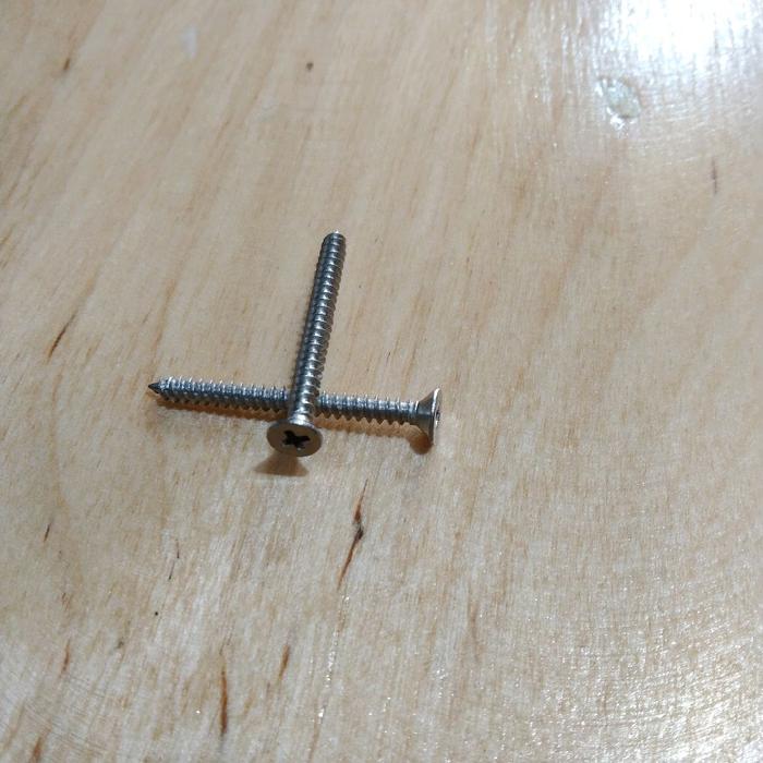 (1pcs) Stainless Steel 304 Sekrup FH Tapping Screw ST4.2x32