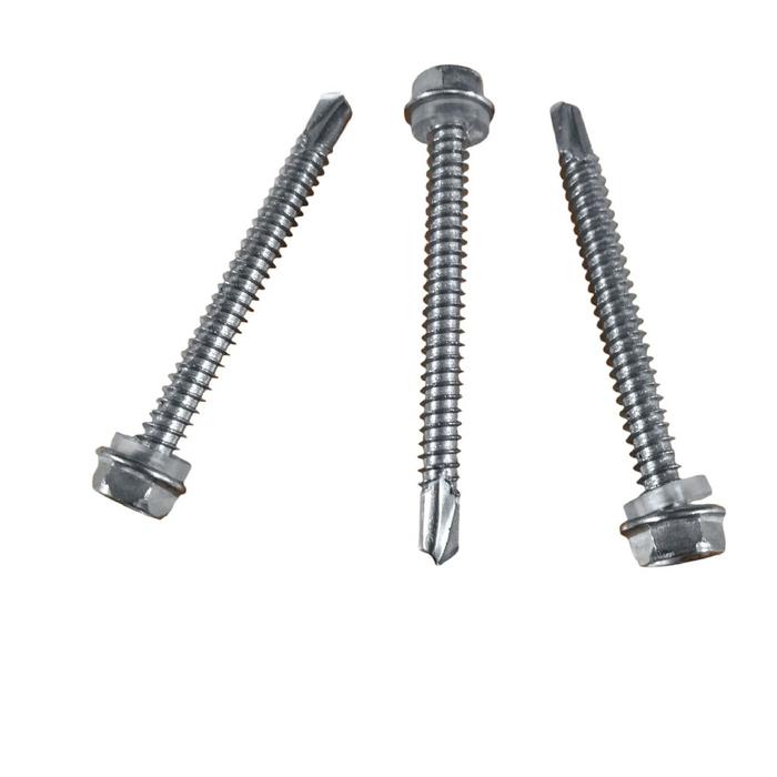 (1pcs) Stainless Steel 410 Sekrup Roofing Screw ST4.2x38
