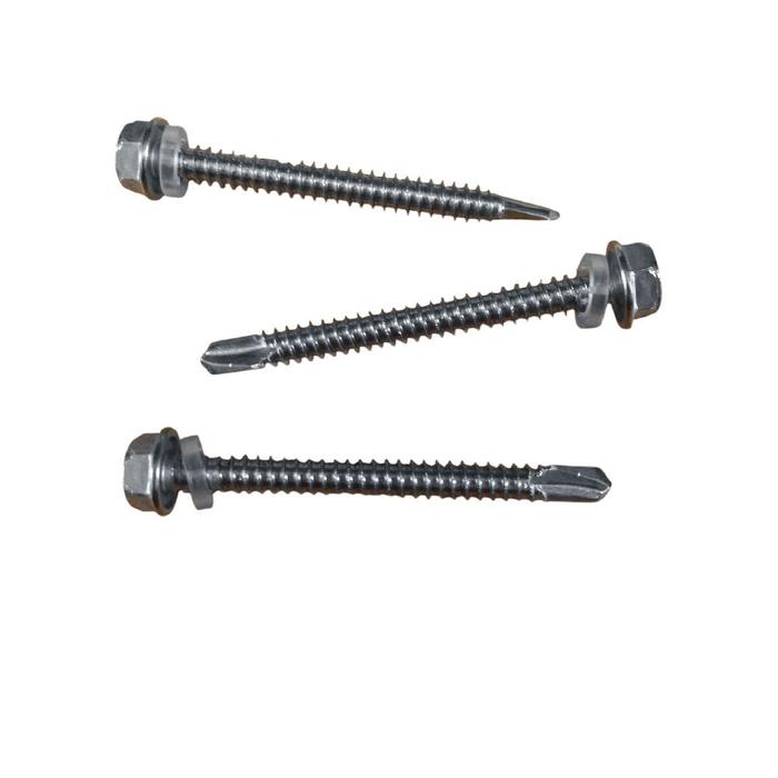 (1pcs) Stainless Steel 410 Sekrup Roofing Screw ST4.8x25